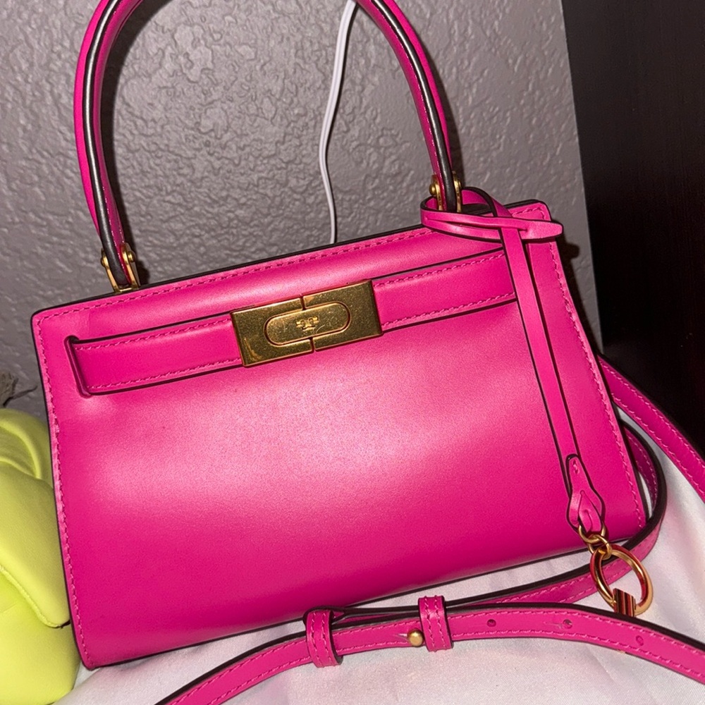 Tory Burch Lee Radziwill Petite Leather Bag💓🌸 - Picture 11 of 13
